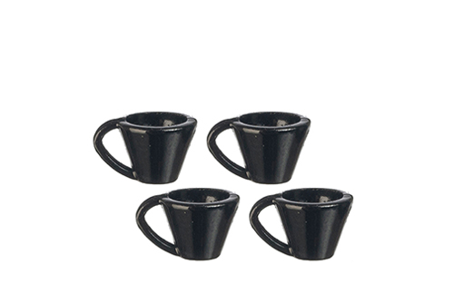 Black Cups, 4 pc.